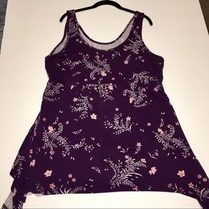 EUC Size 3 Torrid Purple Tank